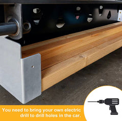 20"x15" Aluminum Dunnage Racks Holder for Flatbed Gooseneck Trailers 3mm