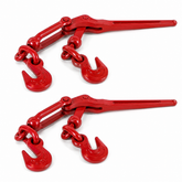 2 Pack Lever Load Binder 5/16"–3/8" for Heavy-Duty Cargo Securement