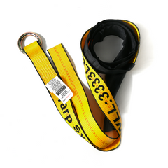 2" x 10' Wheel Strap with D Ring and Sleeve from Tie Down World