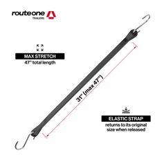 31" Bungee Cords w Crimped Hook / Box of 50 Tie Down World