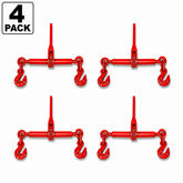 4 Pack Ratchet Chain Binder 5/16" - 3/8" 5400 LBS