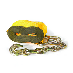 4" x 30' Winch Strap with Chain Anchor Tarp System – Tie Down World