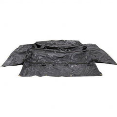 7' x 7' x 7' Heavy-Duty Coil Tarp for Flatbed Trucks