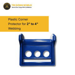 Plastic Corner Protector 2" to 4" Webbing