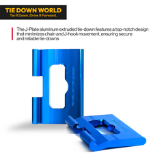 EAST J-Plate Aluminum – Tie Down World