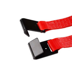 STRAP 4X30 WITH FLAT HOOK 5400LB RED