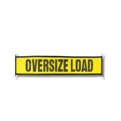 18" x 84" Mesh OVERSIZE LOAD Banner