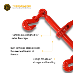 Ratchet Chain Binder 3/8" - 1/2"