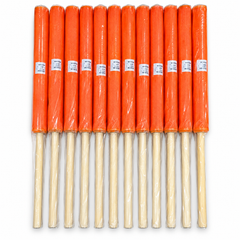 Vinyl Mesh Flag with Wooden Dowel – Safety Warning Flag
