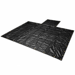16' x 27' Flatbed Steel Tarp with 4' Drop & Flap