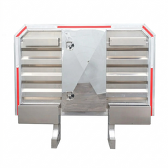 Cab Rack with Single Door Tool Box (68"H x 80"W)