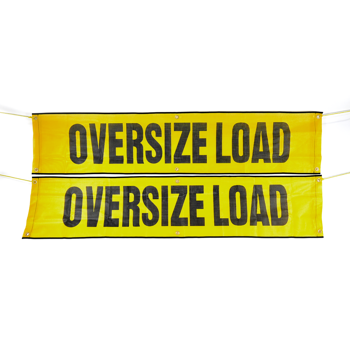 18" x 84" Mesh OVERSIZE LOAD Banner Tie Down World