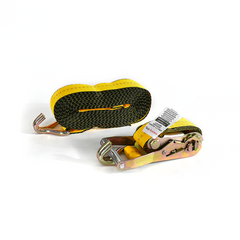 2" x 30' Ratchet Strap with Double J Hook Tarp System (2" x 27') from Tie Down World