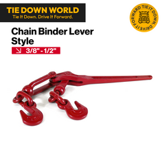 3/8" - 1/2" Chain Binder Lever Style – Tie Down World