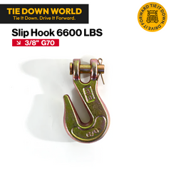 3/8" G70 Slip Hook, 6600 lbs WLL – Tie Down World