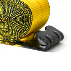 4" x 30' Winch Strap w Flat Hook Tie Down World