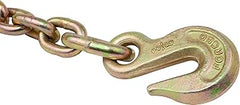 2" x 30' Winch Strap with Chain Anchor (Yellow)