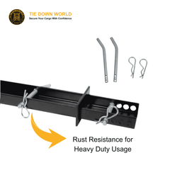 54" Adjustable C Channel Pipe Stake