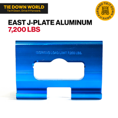 EAST J-Plate Aluminum – Tie Down World
