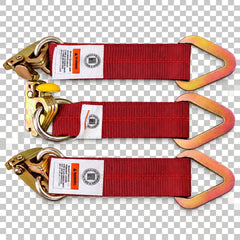 2" x 16' E-Track Ratchet Tie Down Strap
