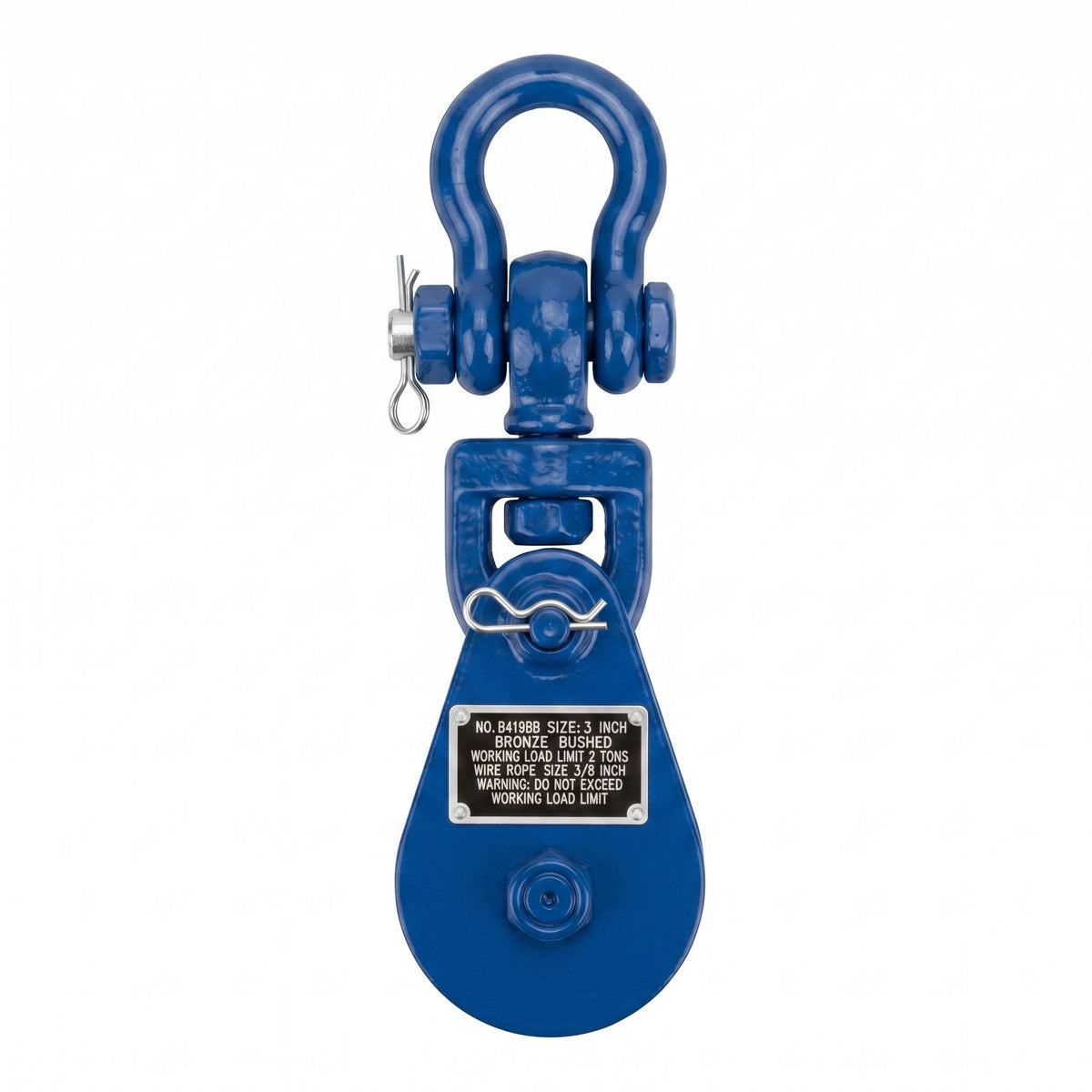 2-Ton Snatch Block with Shackle
