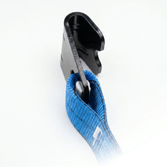 4" x 30' Premium Strap with Flat Hooks (Blue) – 5,400 LBS WLL