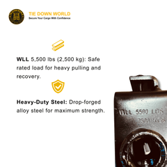 4" Portable Bolt-On Winch