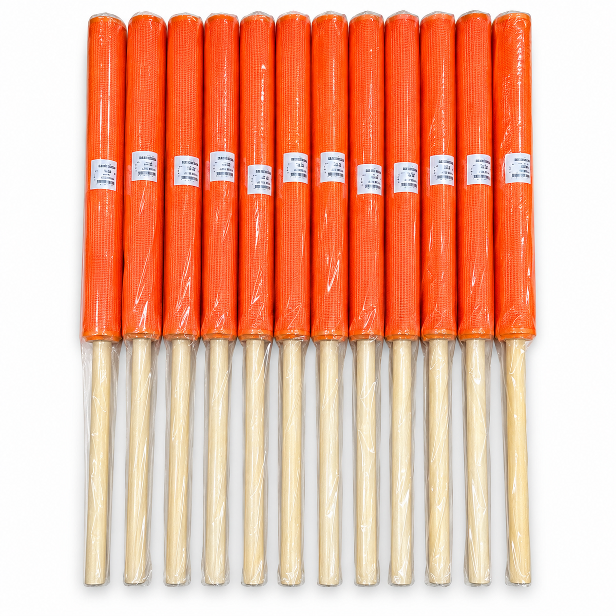 Vinyl Mesh Flag with Wooden Dowel – Safety Warning Flag