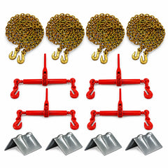 Machinery Securement Combo | G70 Chains, Binders & Protectors