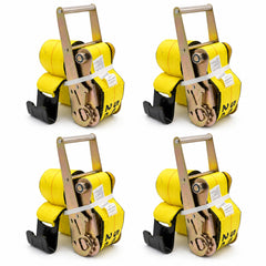 4-Pack Flatbed Strap Set