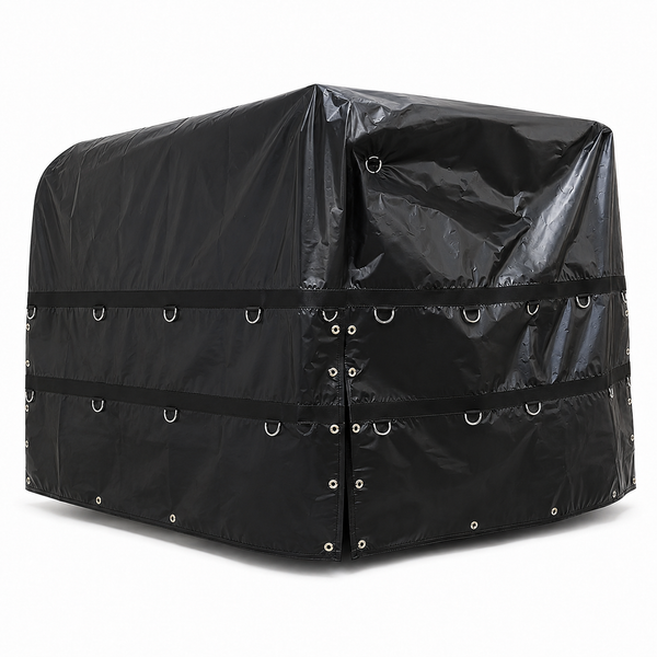 6' x 6' x 6' Heavy-Duty Coil Tarp for Flatbed Trucks | Tie Down World
