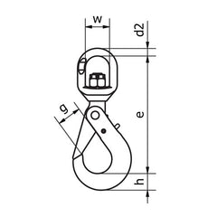 Eye Self-Locking Hook